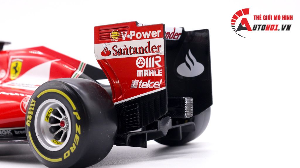 XE MÔ HÌNH FERRARI F1 SF15-T NO.5 S.VETTEL 2015 1:18 BBURAGO 1672