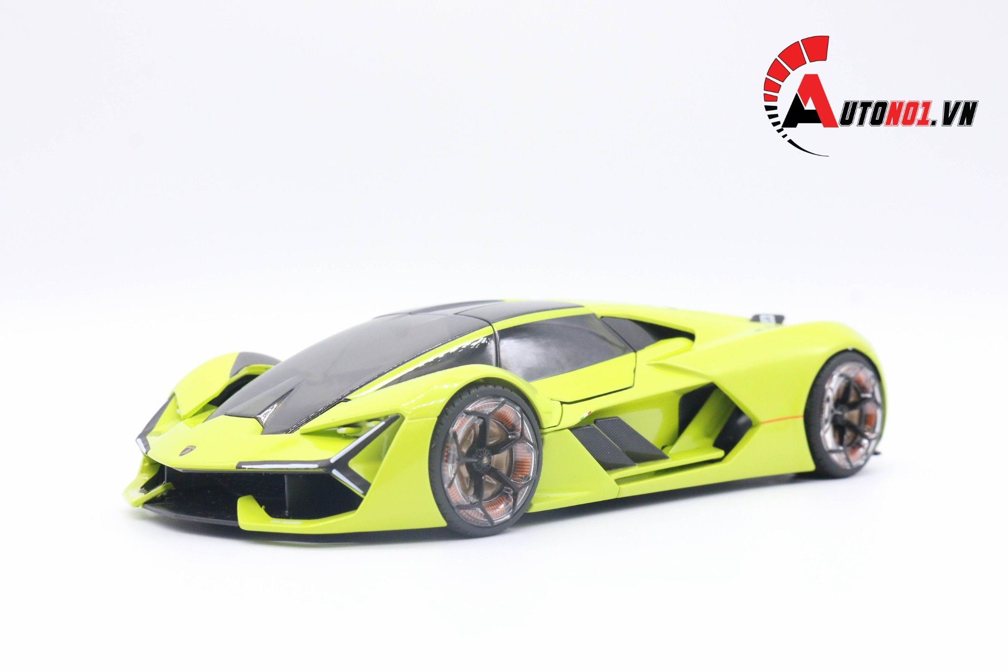  Mô hình xe Lamborghini Terzo Milennio Green 1:24 Bburago 6462 