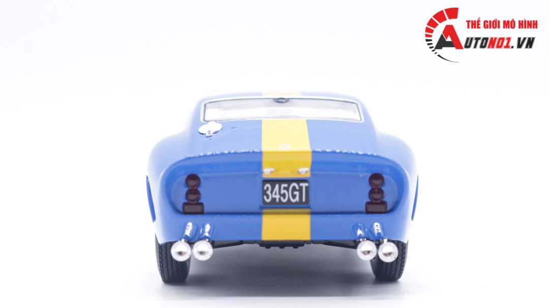 Mô hình xe ô tô Ferrari 250 GTO 1962 race tỉ lệ 1:24 Bburago OT117