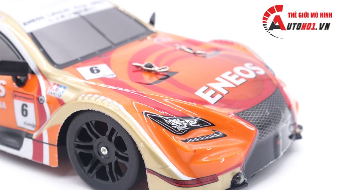 Xe điều khiển Drift 2 cầu bản nâng cấp có điều tốc, có đèn, bánh drift ENEOS cam model 2023 pin 7.4v 30km/h Dk020