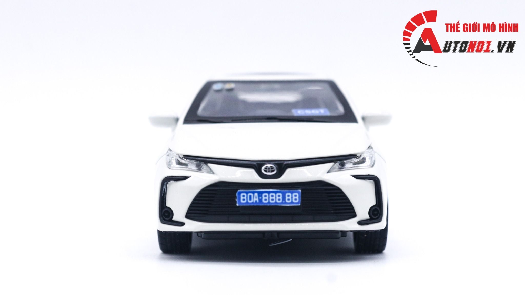 Mô hình xe ô tô độ CSGT Toyota Corolla Altis 2022 full open 1:32 Che Zhi Autono1 OT130