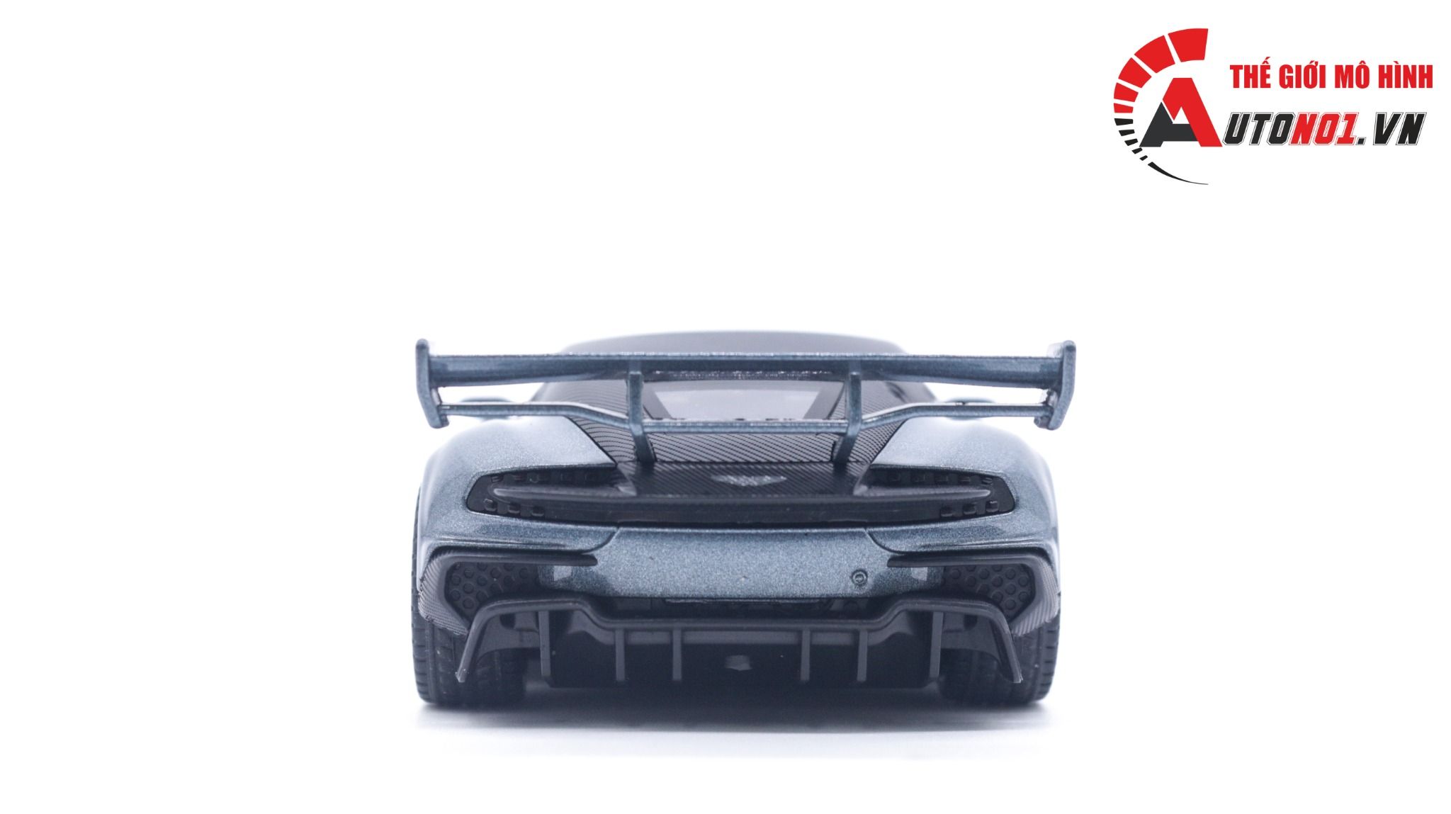 Mô hình xe Aston Martin Vulcan có đế hộp mica 1:32 Alloy Model OT122