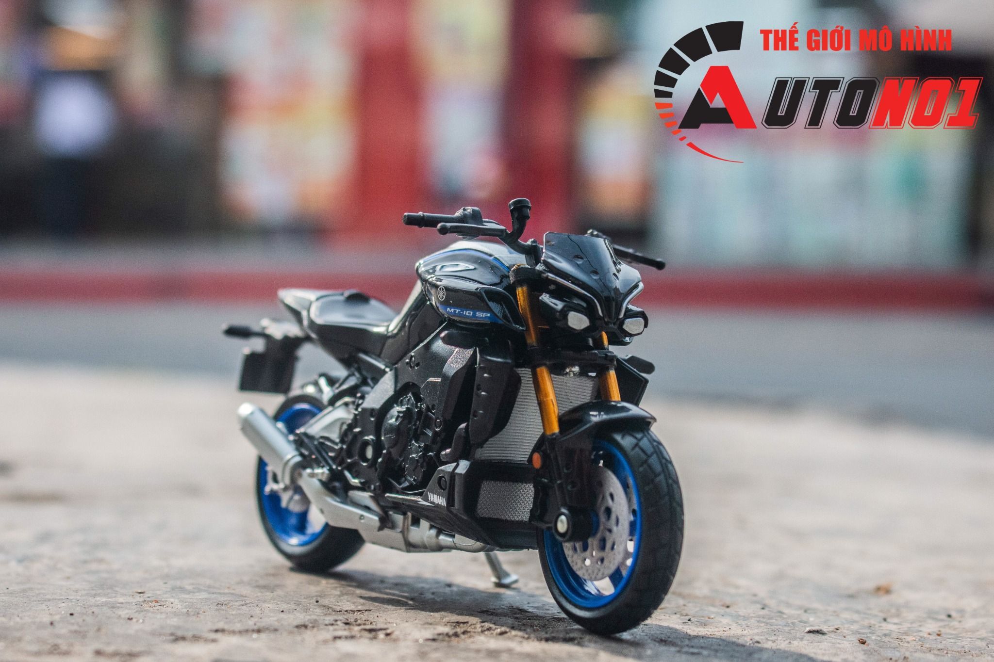 Mô hình xe mô tô Yamaha MT-10 Sp 2023 1:18 Maisto 39047 MT18003