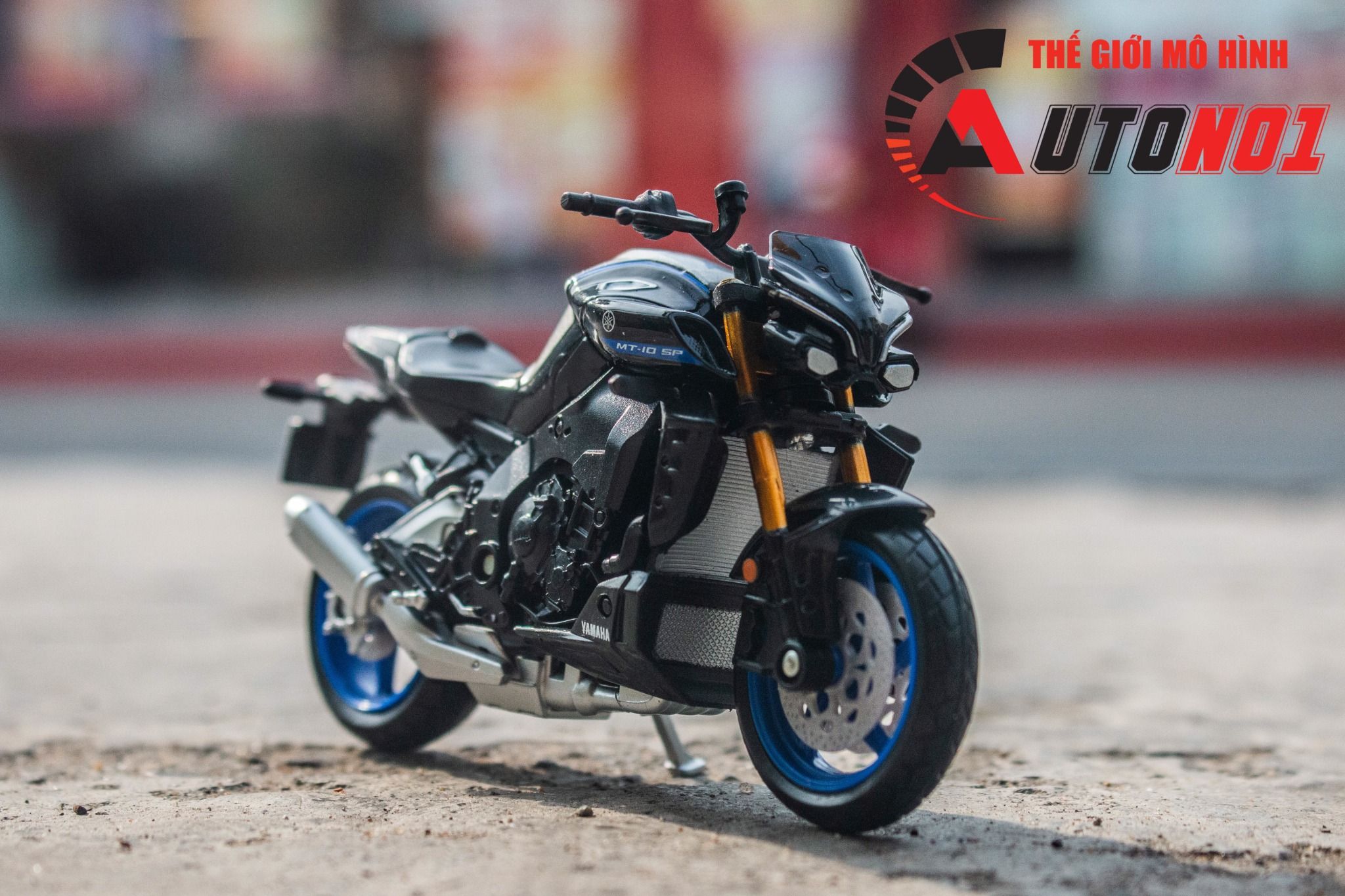 Mô hình xe mô tô Yamaha MT-10 Sp 2023 1:18 Maisto 39047 MT18003