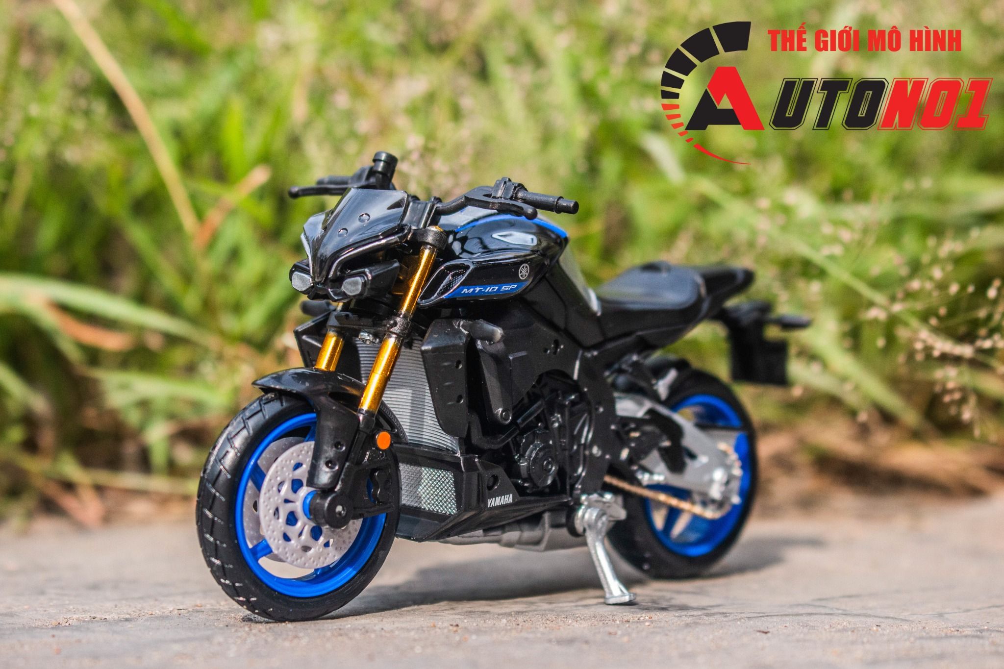 Mô hình xe mô tô Yamaha MT-10 Sp 2023 1:18 Maisto 39047 MT18003