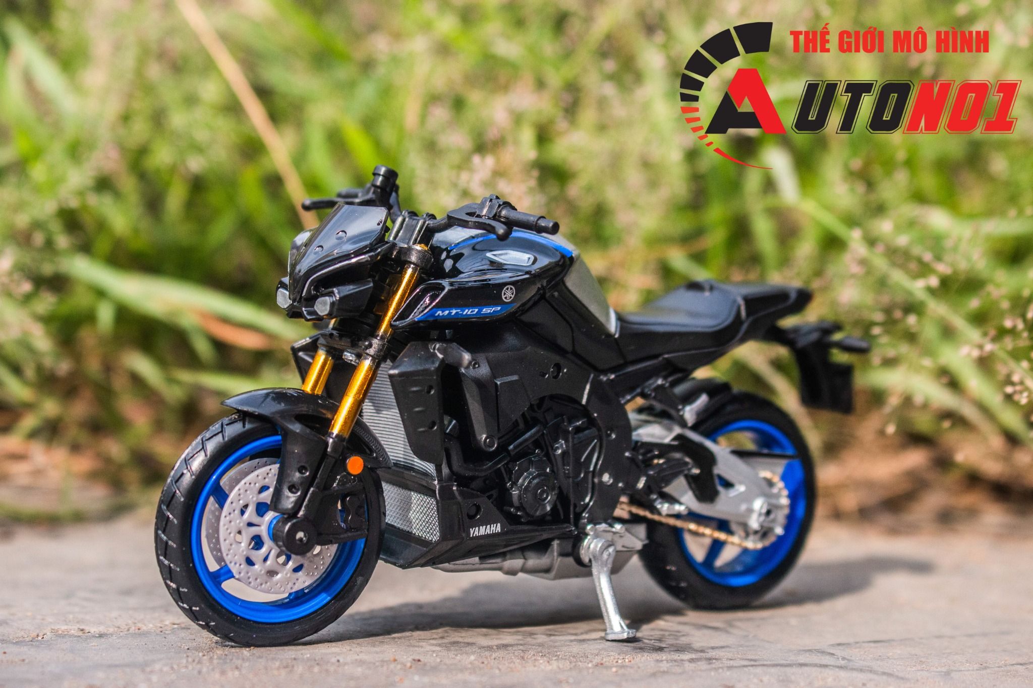 Mô hình xe mô tô Yamaha MT-10 Sp 2023 1:18 Maisto 39047 MT18003