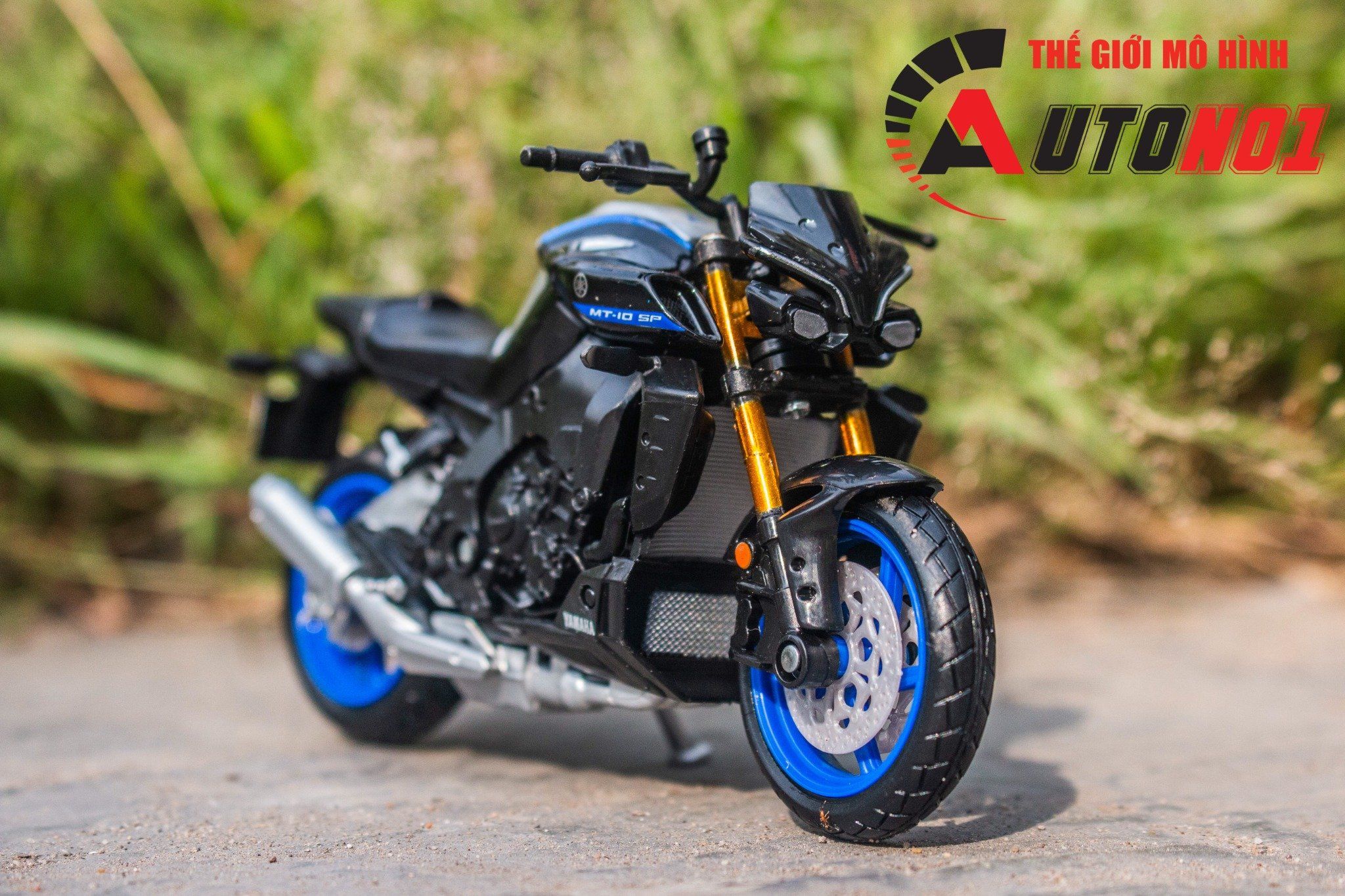Mô hình xe mô tô Yamaha MT-10 Sp 2023 1:18 Maisto 39047 MT18003