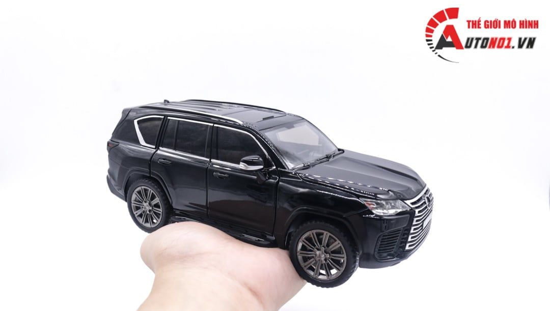 Mô hình xe Lexus LX600 full kính full open tỉ lệ 1:24 Chimei model OT126