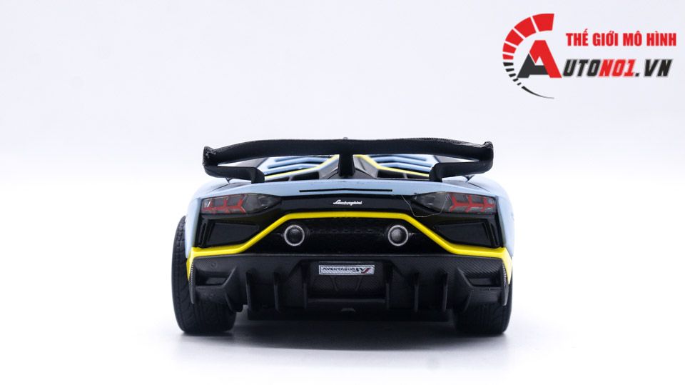  Mô hình xe Lamborghini Aventador Svj63 đánh lái được full open 1:24 CCA 68269K 8008 