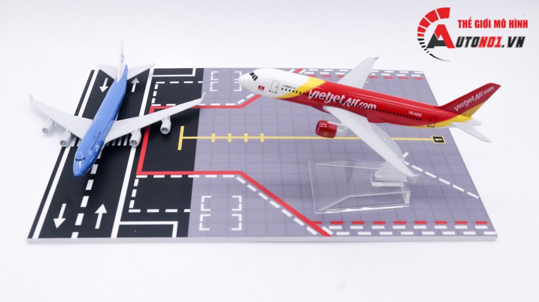 Diorama airport mô hình đường băng bãi đáp cho máy bay 16cm DR026