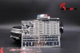  Decal kim loại Hummer H3 H2 H1 3741 1:18 DC025 