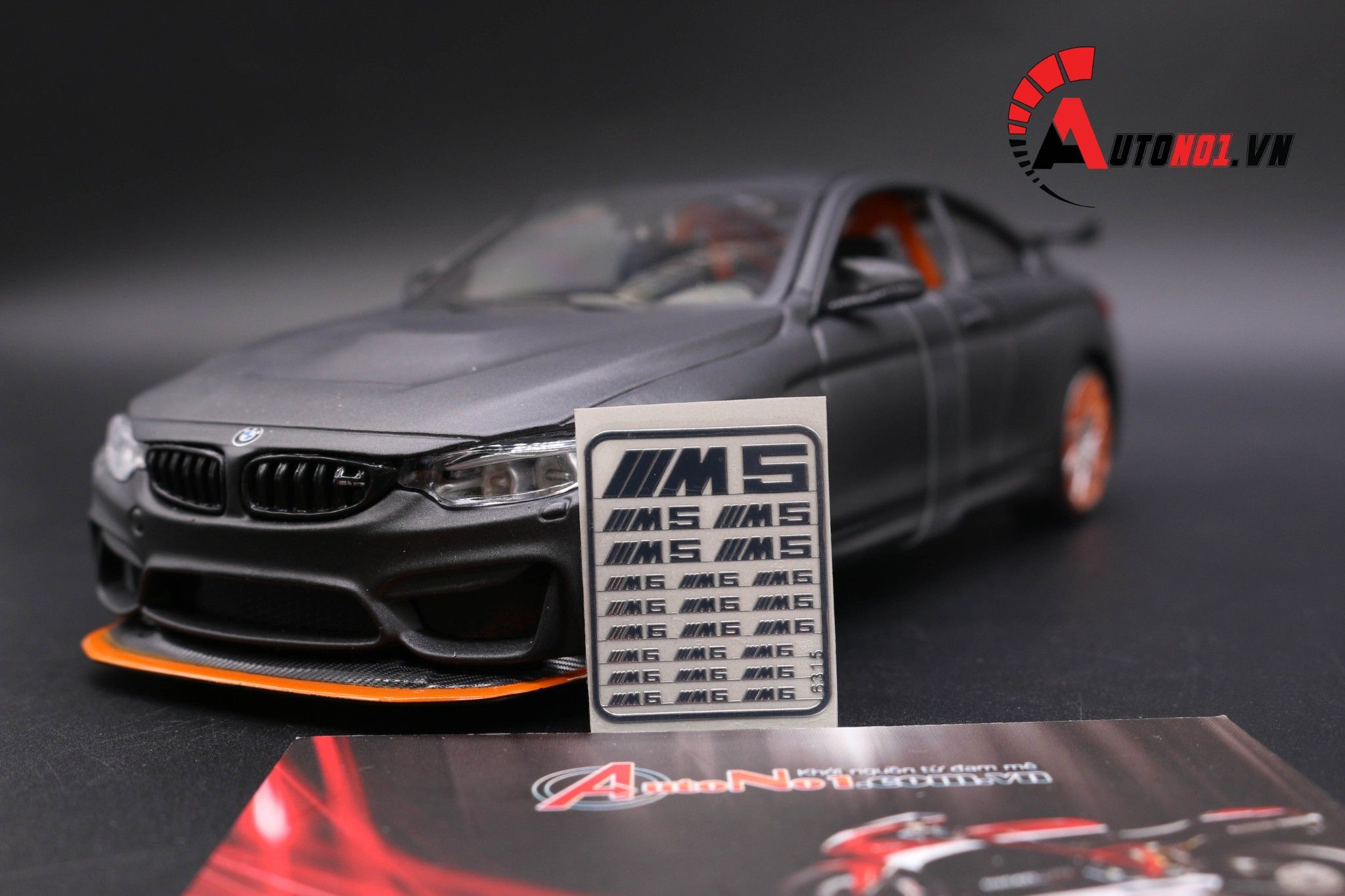  Decal kim loại BMW M5 6315 1:18 DC026 