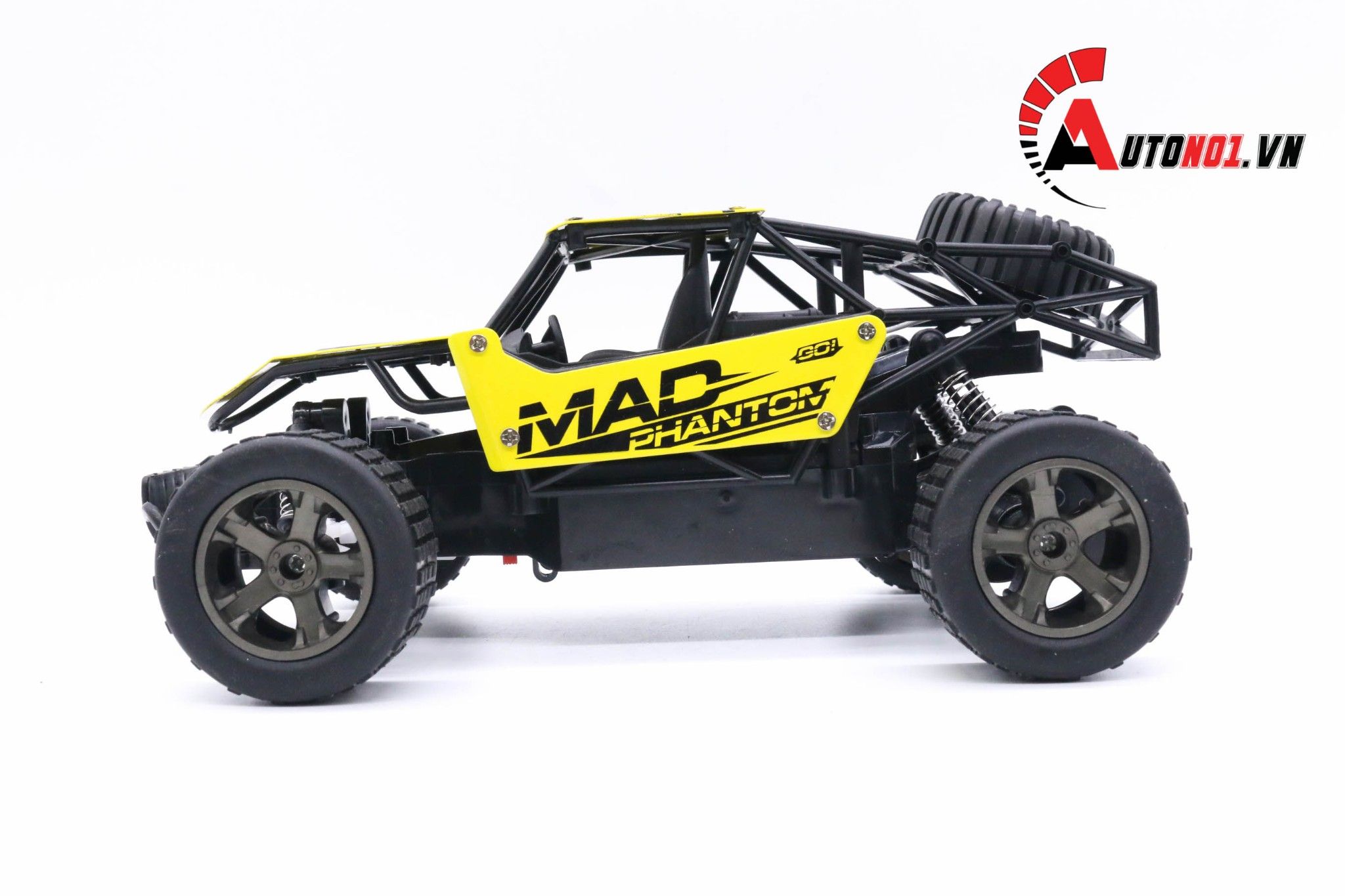  MÔ HÌNH XE ĐIỀU KHIỂN Ô TÔ OFF ROAD MAD PHANTOM YELLOW 1:18 HÃNG DEER MAN 6058 