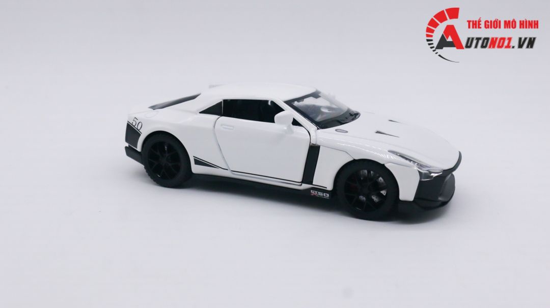Mô hình xe ô tô Nissan GT-R50 tỉ lệ 1:32 Alloy model OT137