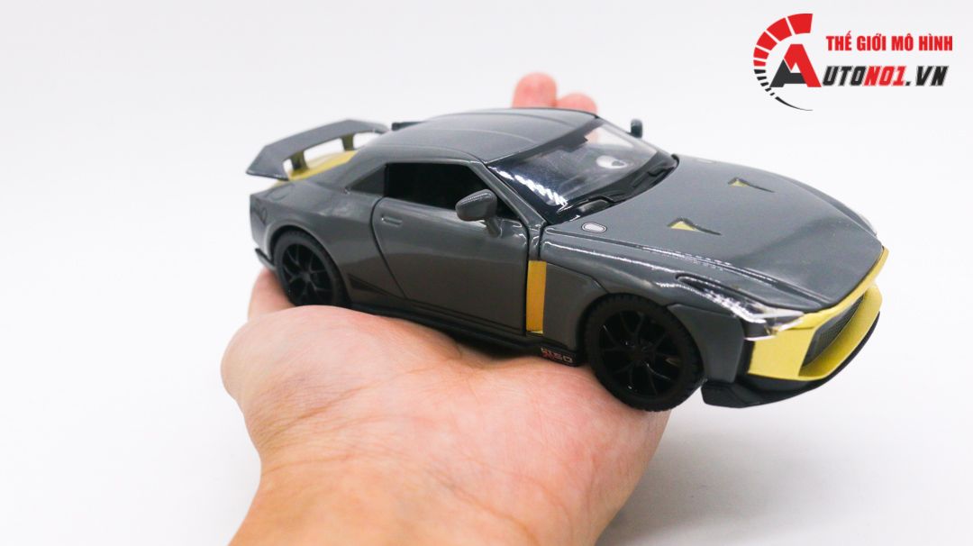 Mô hình xe ô tô Nissan GT-R50 tỉ lệ 1:32 Alloy model OT137