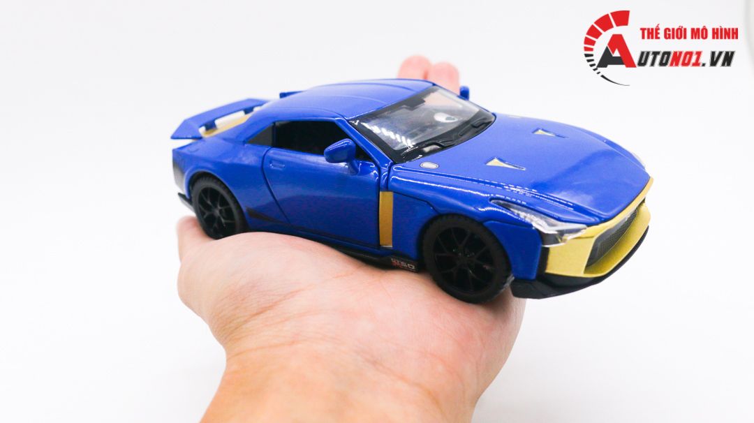 Mô hình xe ô tô Nissan GT-R50 tỉ lệ 1:32 Alloy model OT137