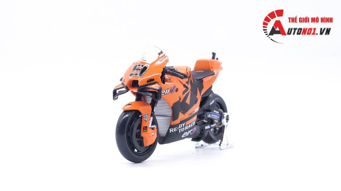 Mô hình xe mô tô GP KTM RC16 Factory Racing 2021 tỉ lệ 1:18 Maisto 8117