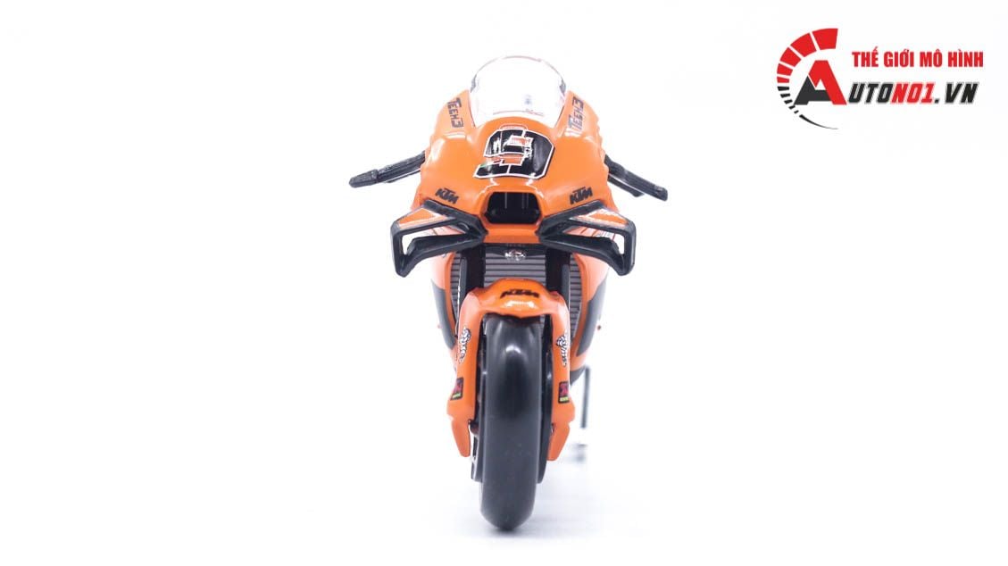 Mô hình xe mô tô GP KTM RC16 Factory Racing 2021 tỉ lệ 1:18 Maisto 8117
