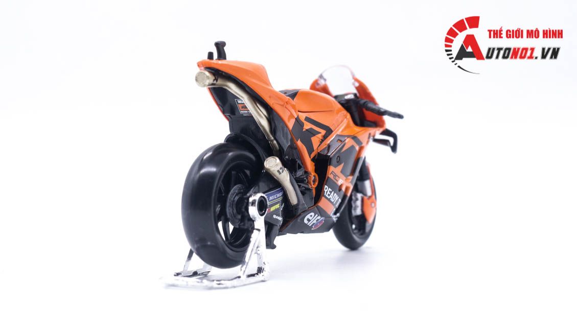 Mô hình xe mô tô GP KTM RC16 Factory Racing 2021 tỉ lệ 1:18 Maisto 8117