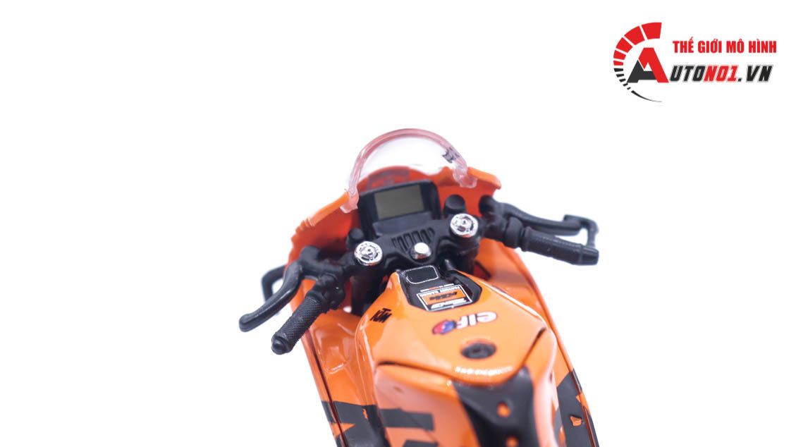 Mô hình xe mô tô GP KTM RC16 Factory Racing 2021 tỉ lệ 1:18 Maisto 8117