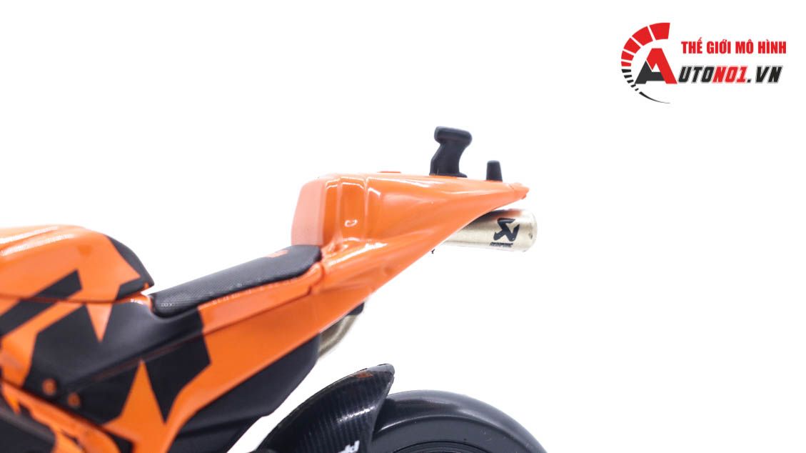  Mô hình xe mô tô GP KTM RC16 Factory Racing 2021 tỉ lệ 1:18 Maisto 8117 