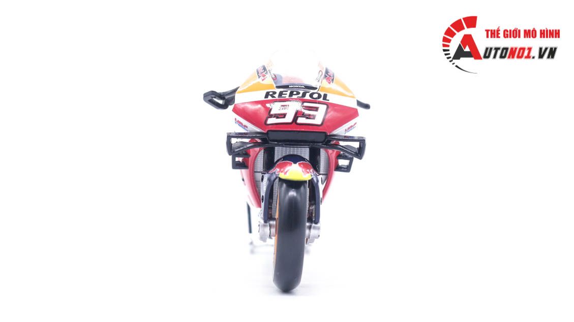 Mô hình xe mô tô GP Honda Repsol RC213V 2021 tỉ lệ 1:18 Maisto 8116