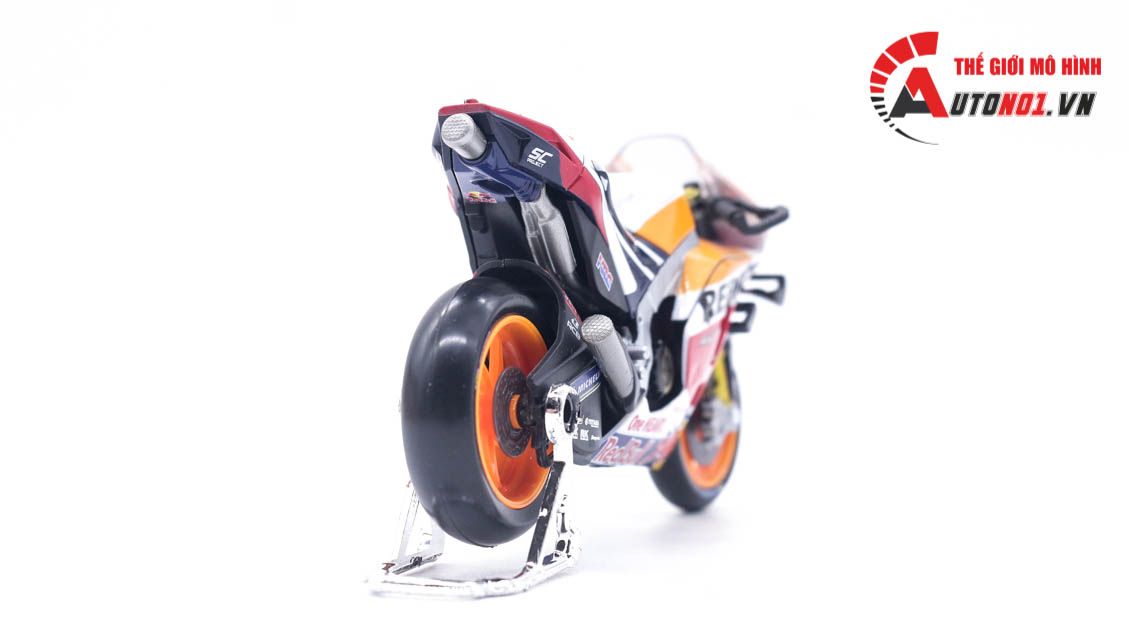 Mô hình xe mô tô GP Honda Repsol RC213V 2021 tỉ lệ 1:18 Maisto 8116