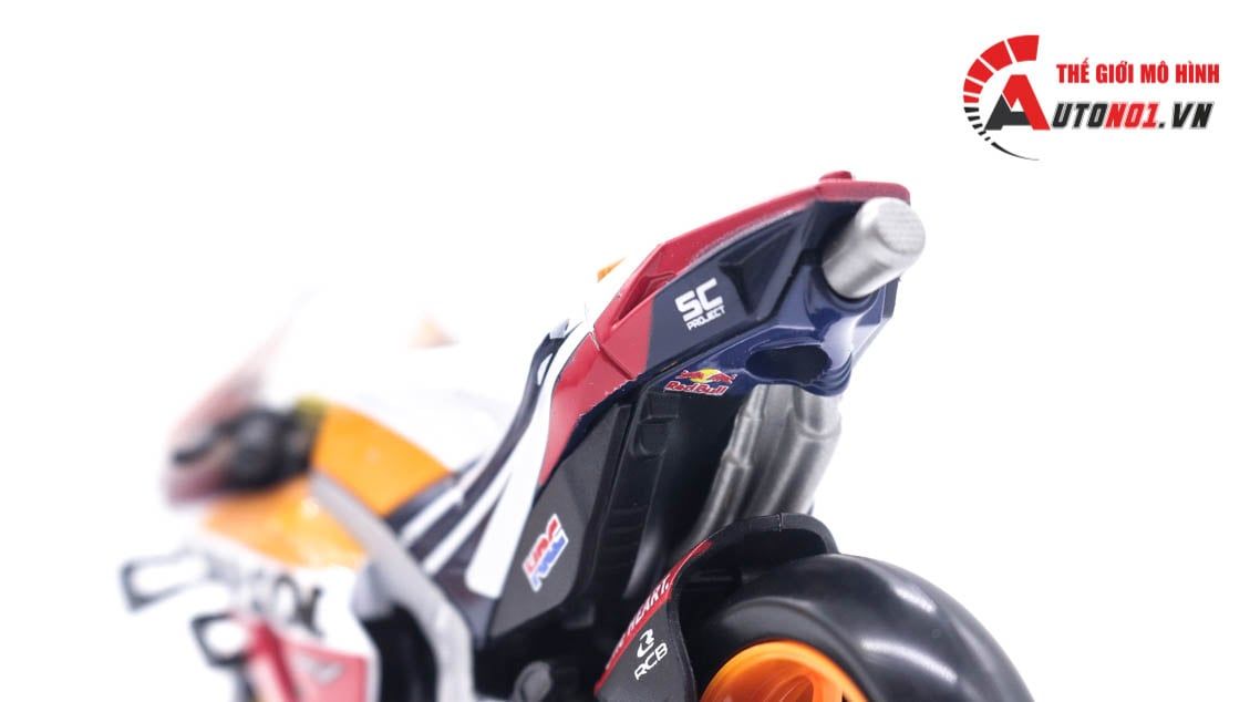 Mô hình xe mô tô GP Honda Repsol RC213V 2021 tỉ lệ 1:18 Maisto 8116