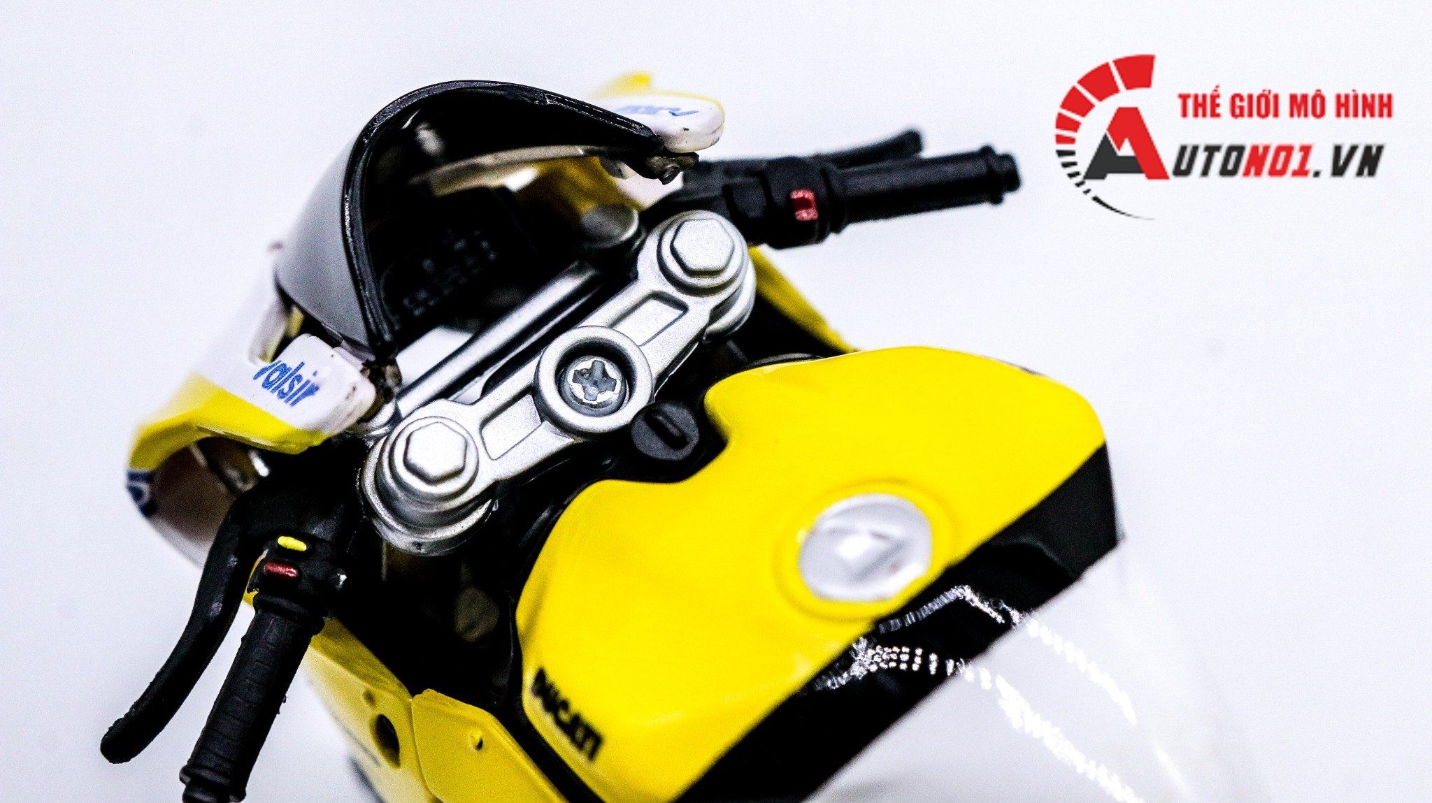 Mô hình xe độ Ducati 899 Panigale Nồi Khô Tỉ Lệ 1:12 Autono1 D077