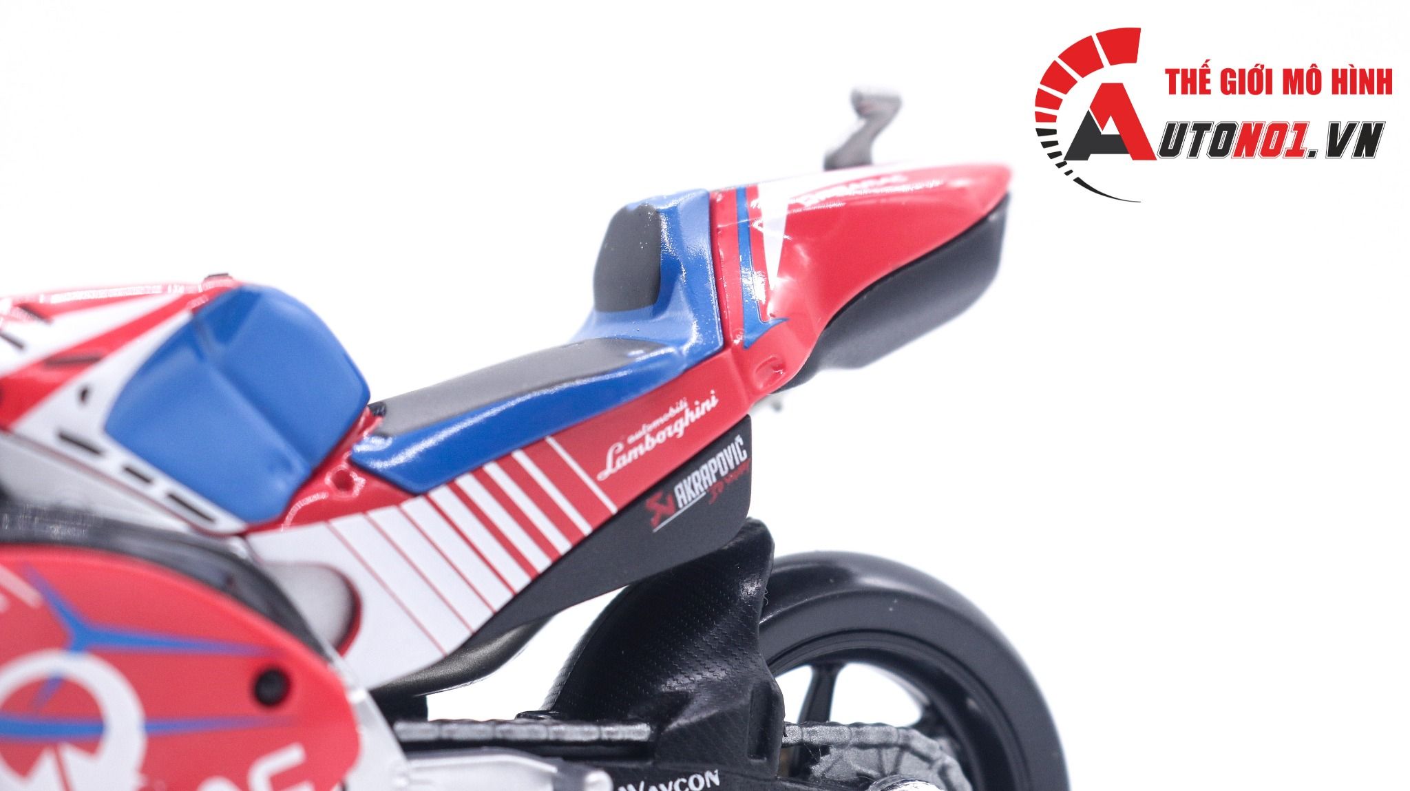  Mô hình xe mô tô GP Ducati Desmoscidici Pramac Racing 2021 tỉ lệ 1:18 Maisto 8124 