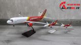  Mô hình máy bay Vietjet Air Airbus A320 47cm 1:130 có đèn led tự động theo tiếng vỗ tay hoặc chạm MB47003 