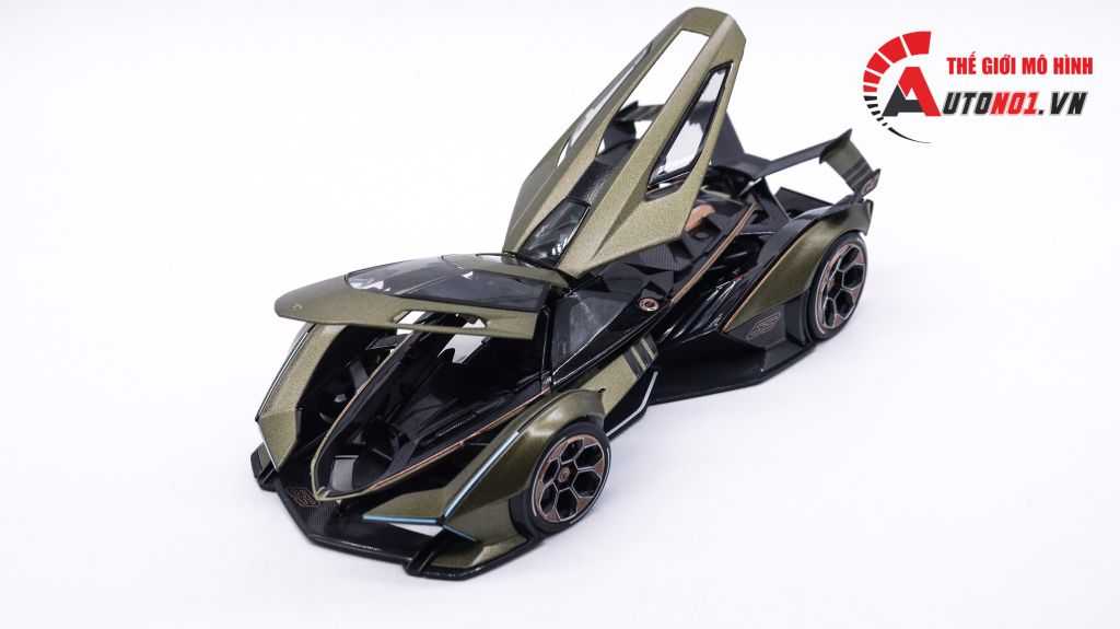 MÔ HÌNH XE LAMBORGHINI V12 VISION GRAN TURISMO GREEN 1:18 MAISTO 7497