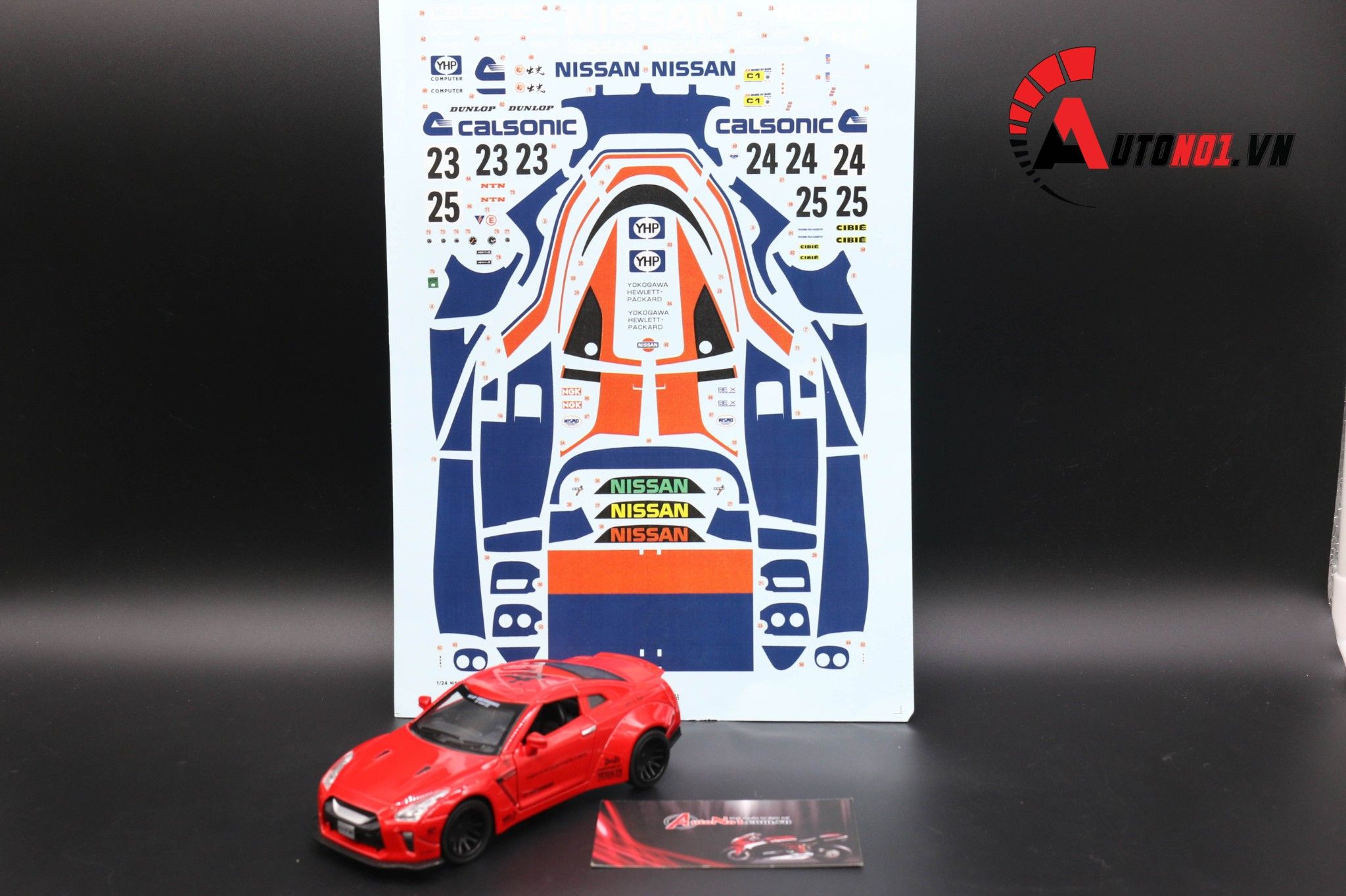  Decal nước Nissan 1:24 65278a DC078 