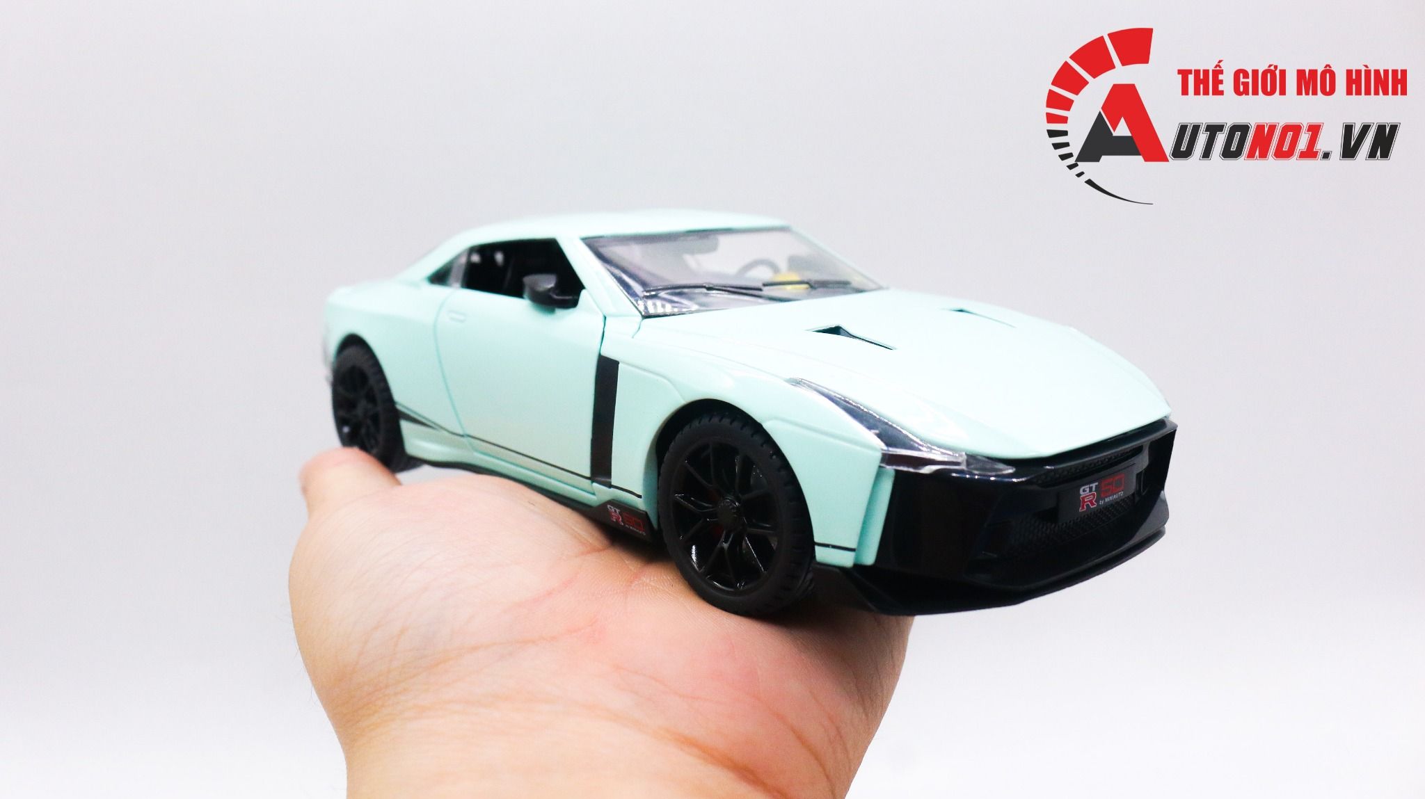 Mô hình xe Nissan GTR R50 Anniversary 50th 2021 tỉ lệ 1:24 Miniauto OT474