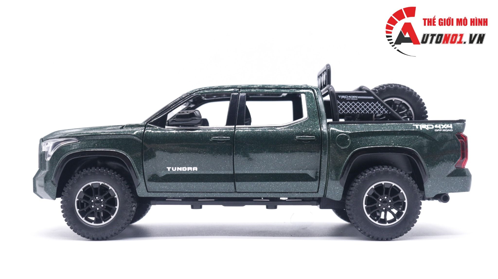  Mô hình xe bán tải Toyota Tundra TRD 4x4 1:24 Henteng model OT157 