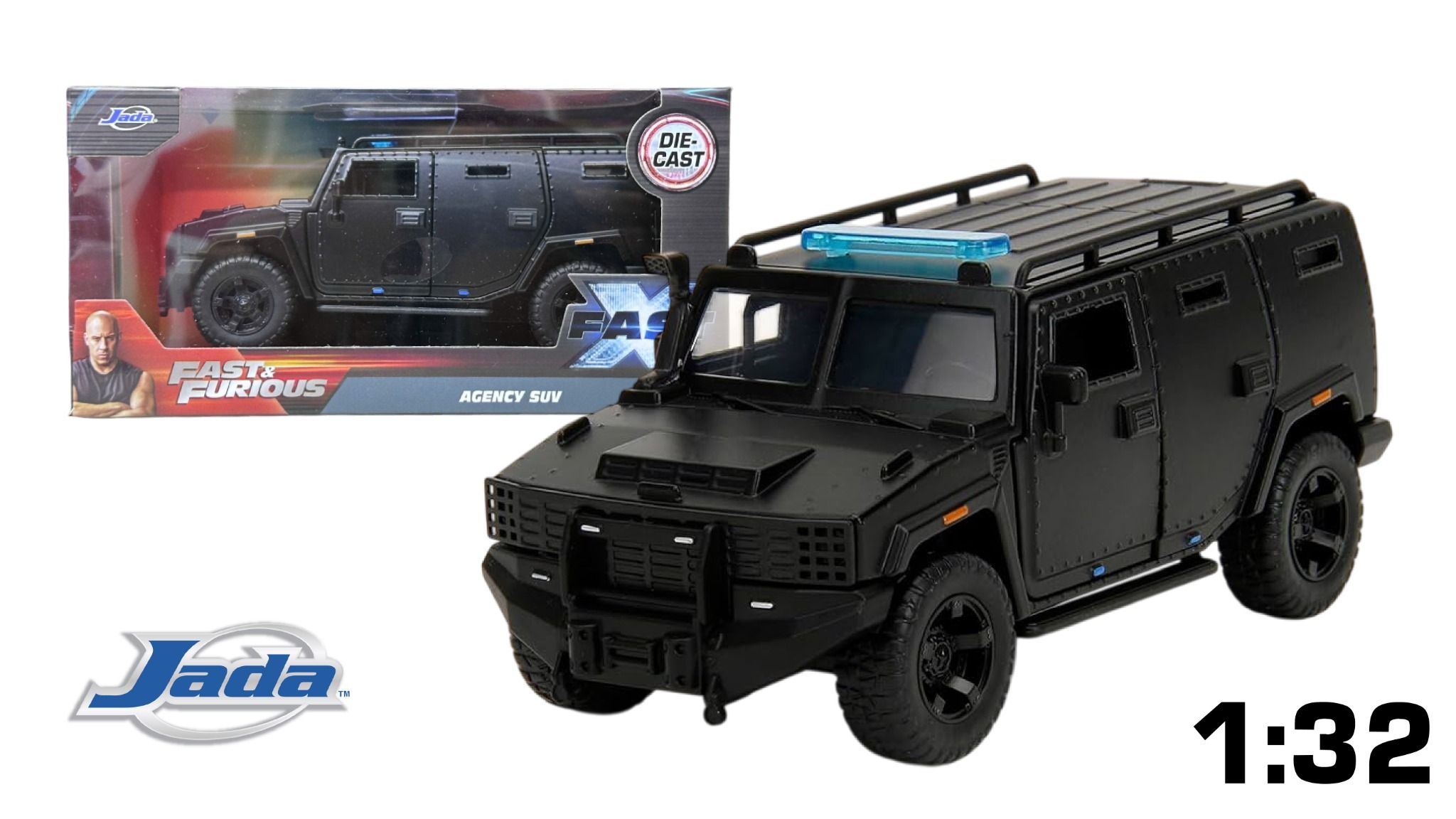 Mô hình xe Agency SUV Matt Black
