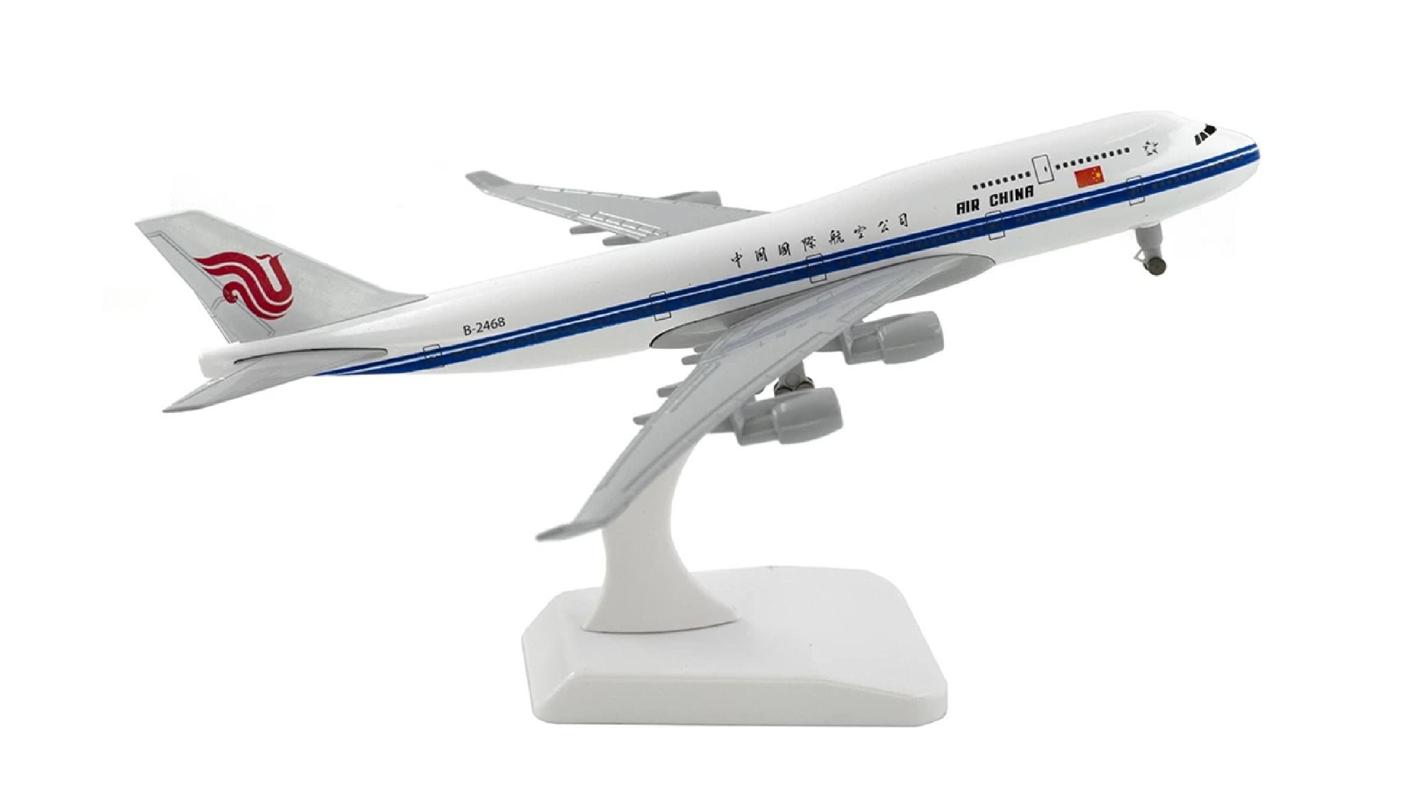 Mô hình máy bay Air China Boeing B747 20cm MB20019
