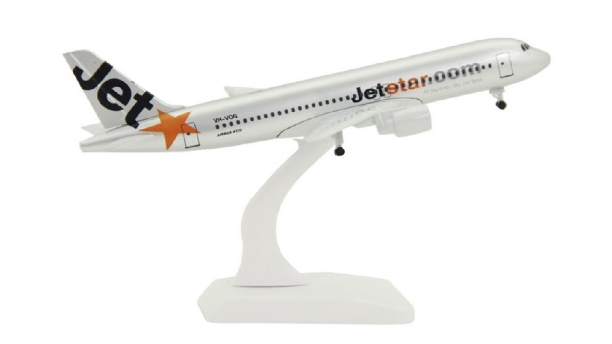  Mô hình máy bay Jetstar Pacific Airbus A320 20cm MB20026 