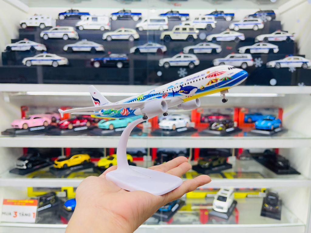 Mô hình máy bay Bangkok Air HS-PGW Airbus A320 20cm MB20005