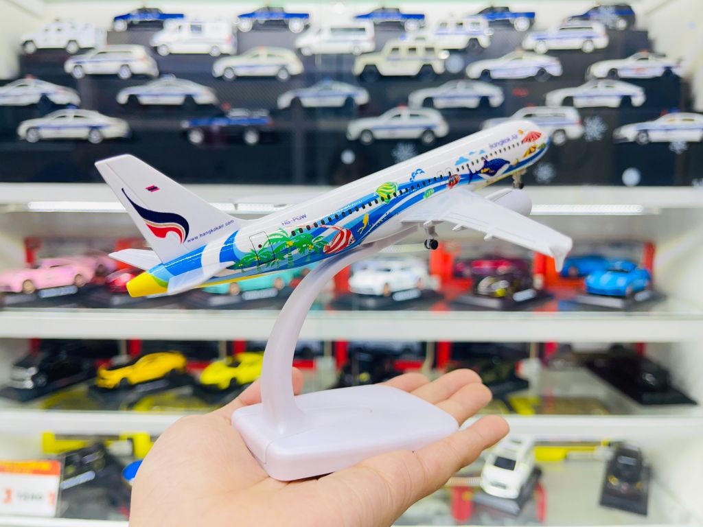 Mô hình máy bay Bangkok Air HS-PGW Airbus A320 20cm MB20005