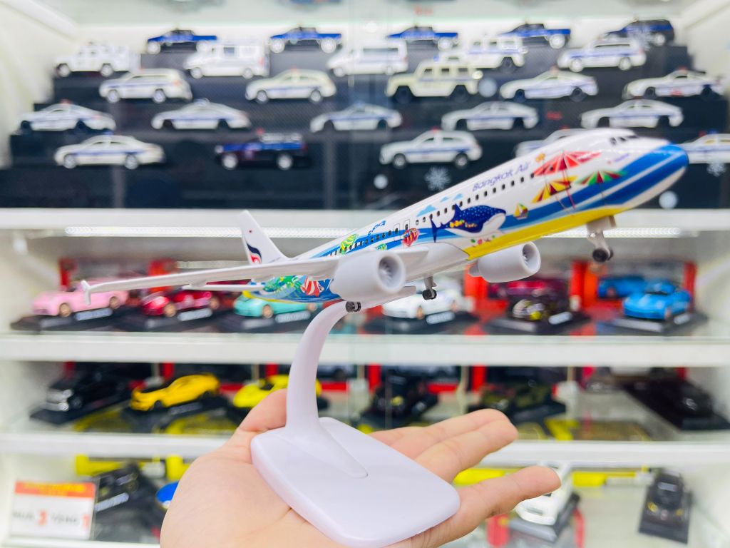 Mô hình máy bay Bangkok Air HS-PGW Airbus A320 20cm MB20005