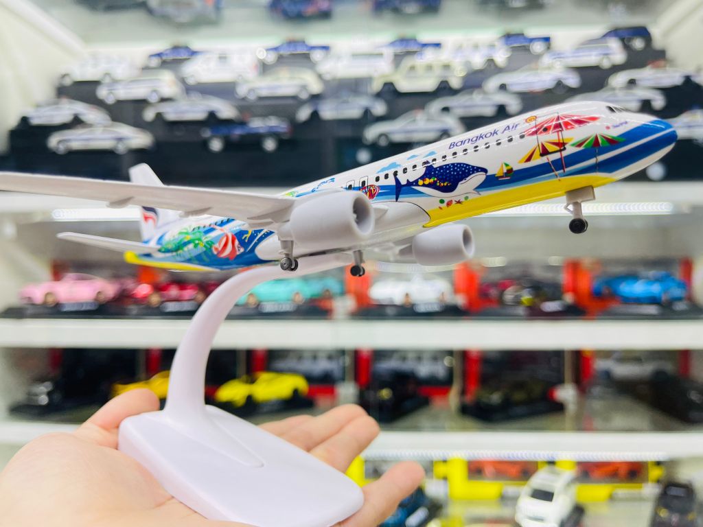 Mô hình máy bay Bangkok Air HS-PGW Airbus A320 20cm MB20005