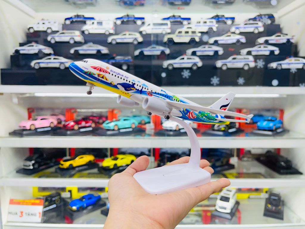 Mô hình máy bay Bangkok Air HS-PGW Airbus A320 20cm MB20005