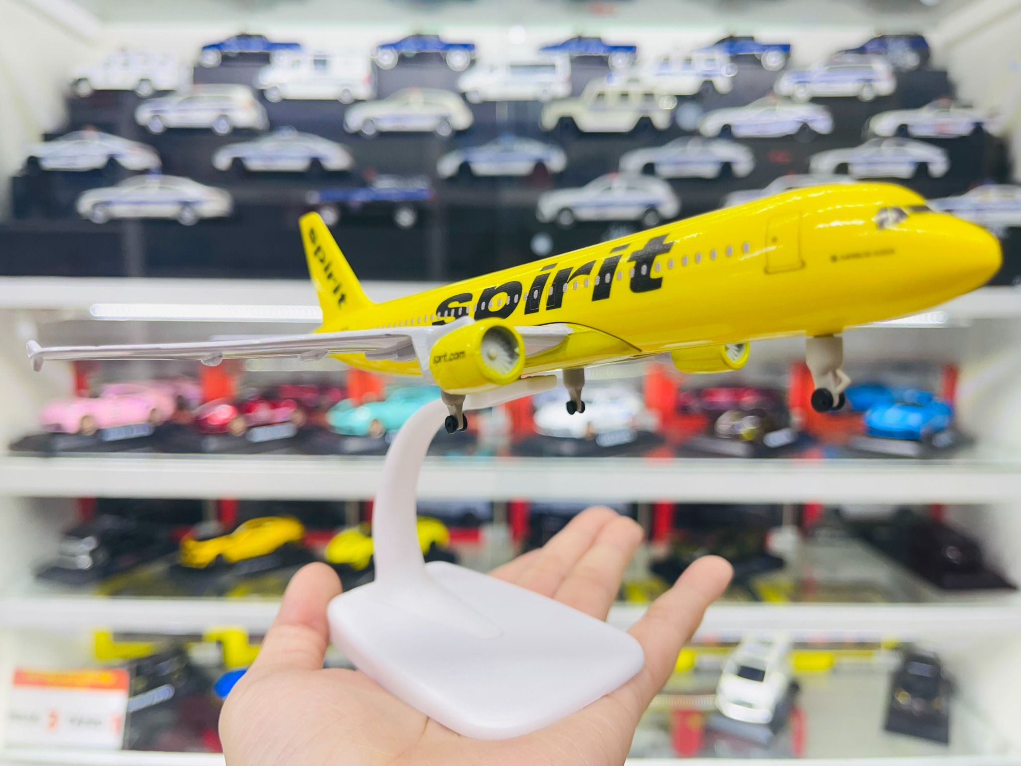 Mô hình máy bay Spirit Airbus A320 20cm MB20022