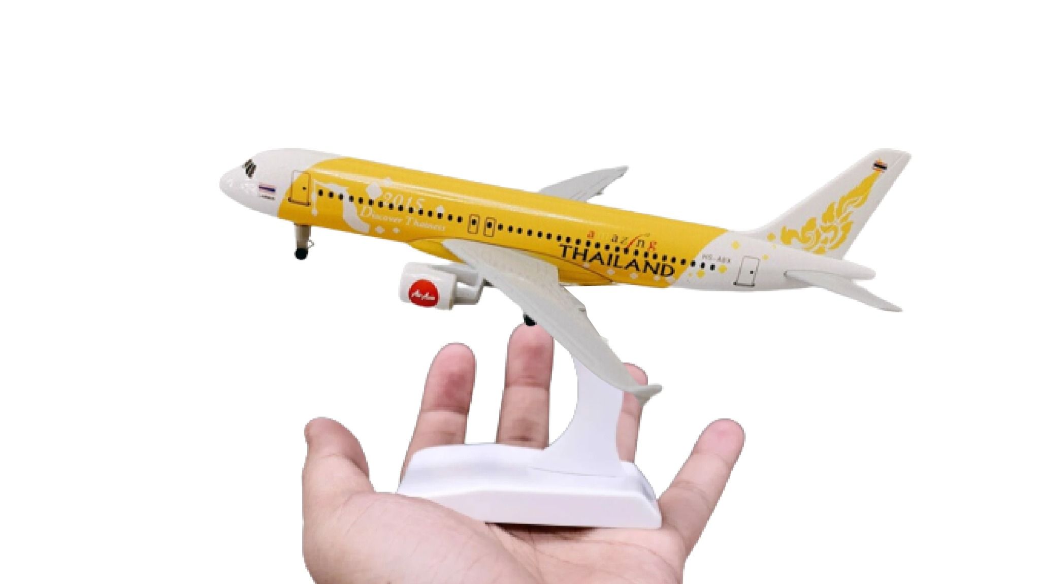 Mô hình máy bay Thai Lan Amazing 2015 Airbus A320 20cm MB20024