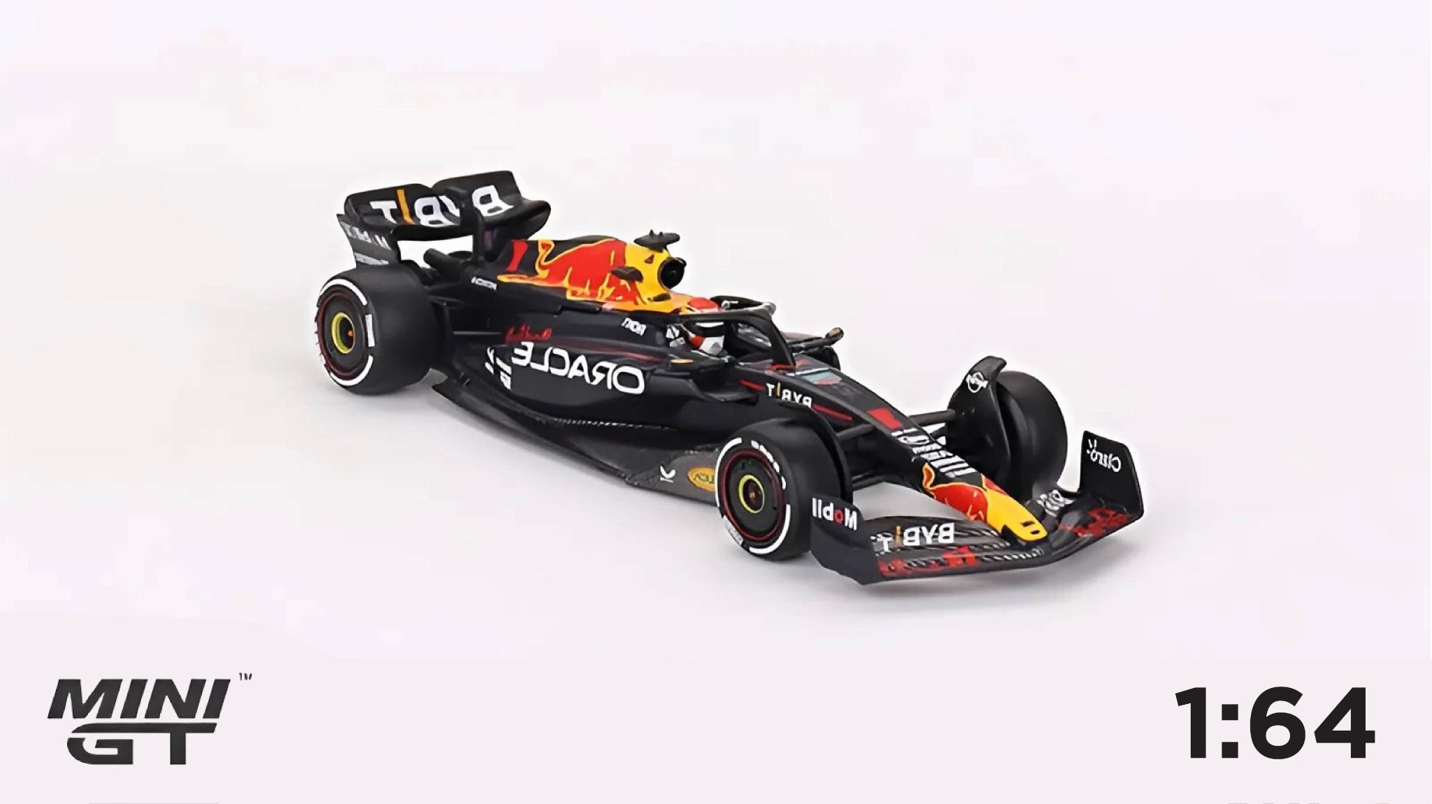 Mô hình xe Oracle Red Bull Racing RB19 #1 Max Verstappen 2023 F1 2023 Bahrain GP Winner tỉ lệ 1:64 MINIGT MGT00724-CH