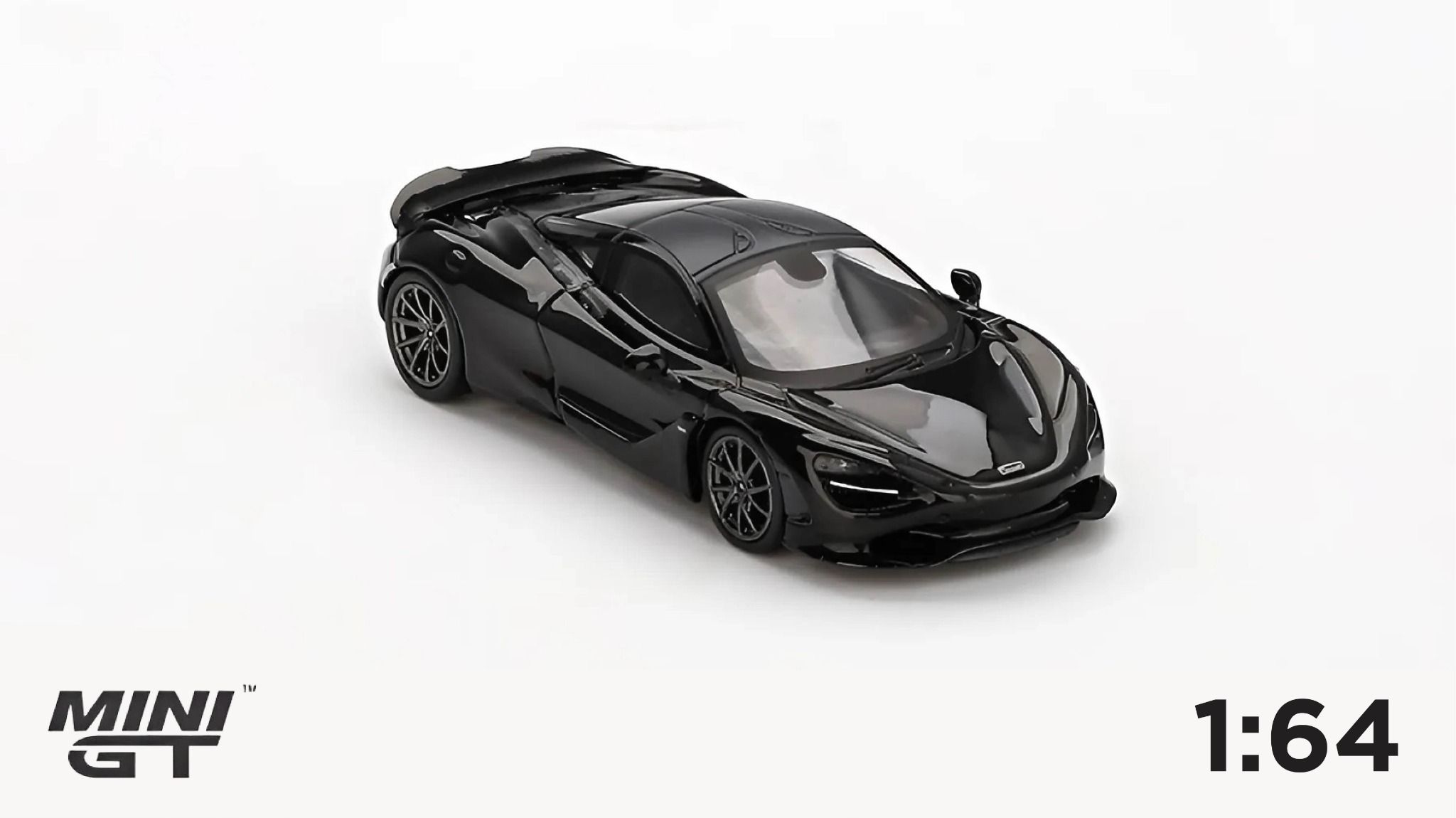 Mô hình xe McLaren 750S Saros Grey tỉ lệ 1:64 MiniGT MGT00815-CH