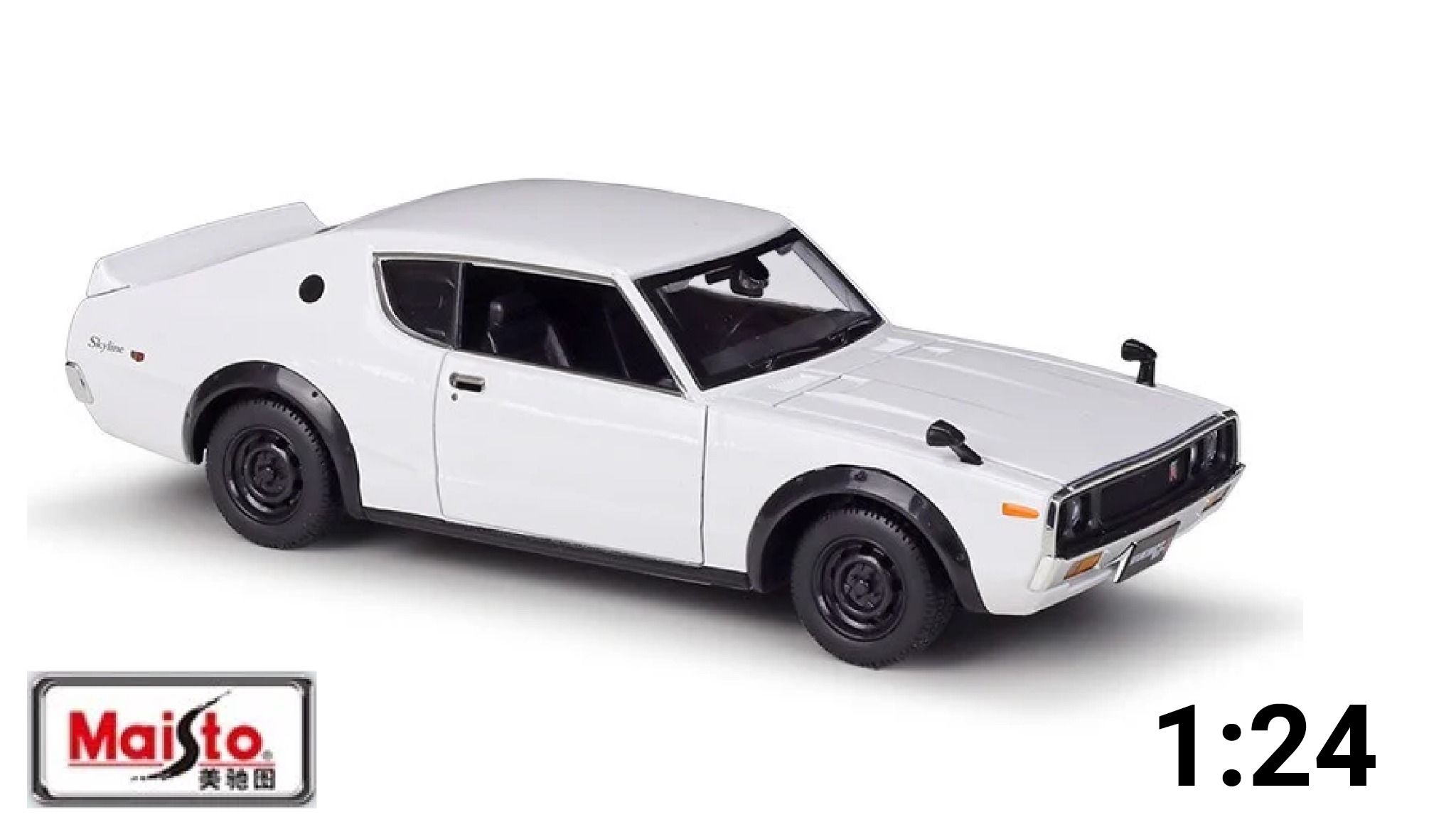  Mô hình xe Skyline 2000 GT-R 1973 tỉ lệ 1:24 Maisto OT131 