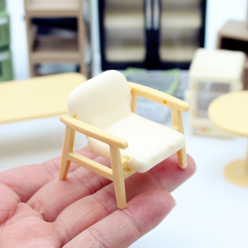 Phụ kiện Decor Mô hình Ghế sofa phòng Khách DE054