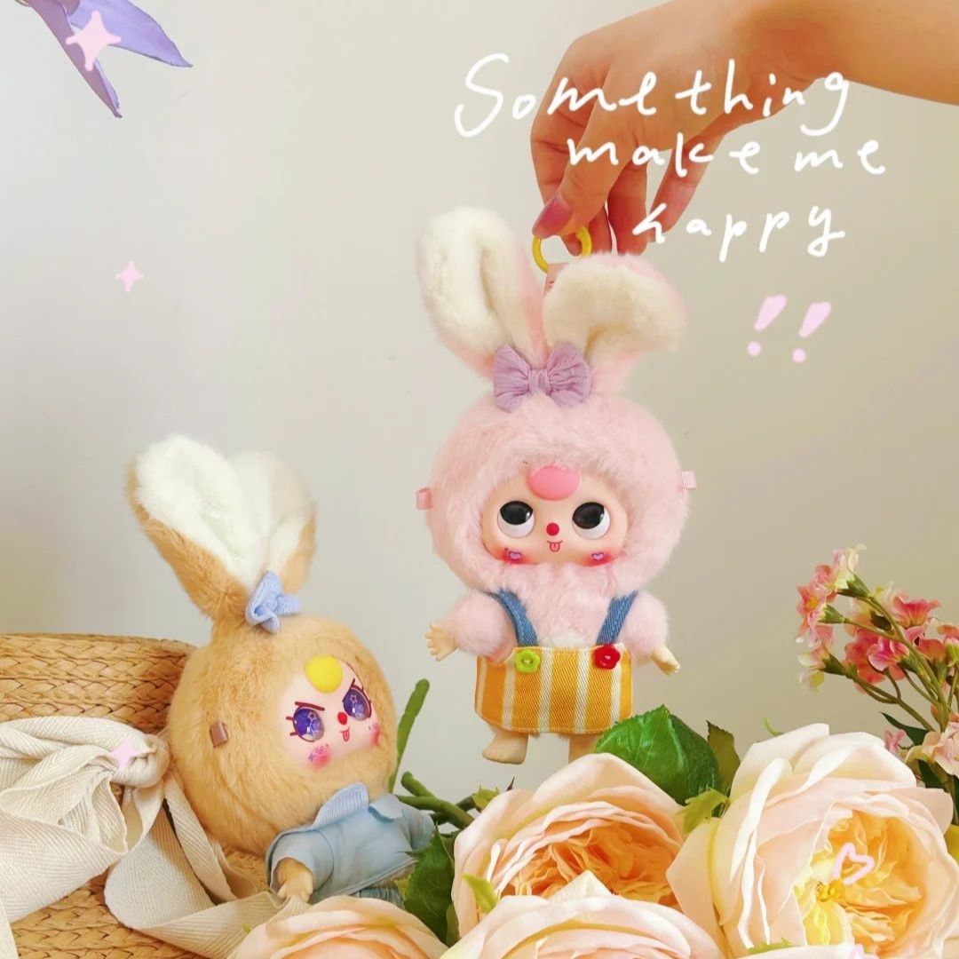 Blind box hộp mù Baby Three Macaron Bunny Series Blind box chính hãng BL010